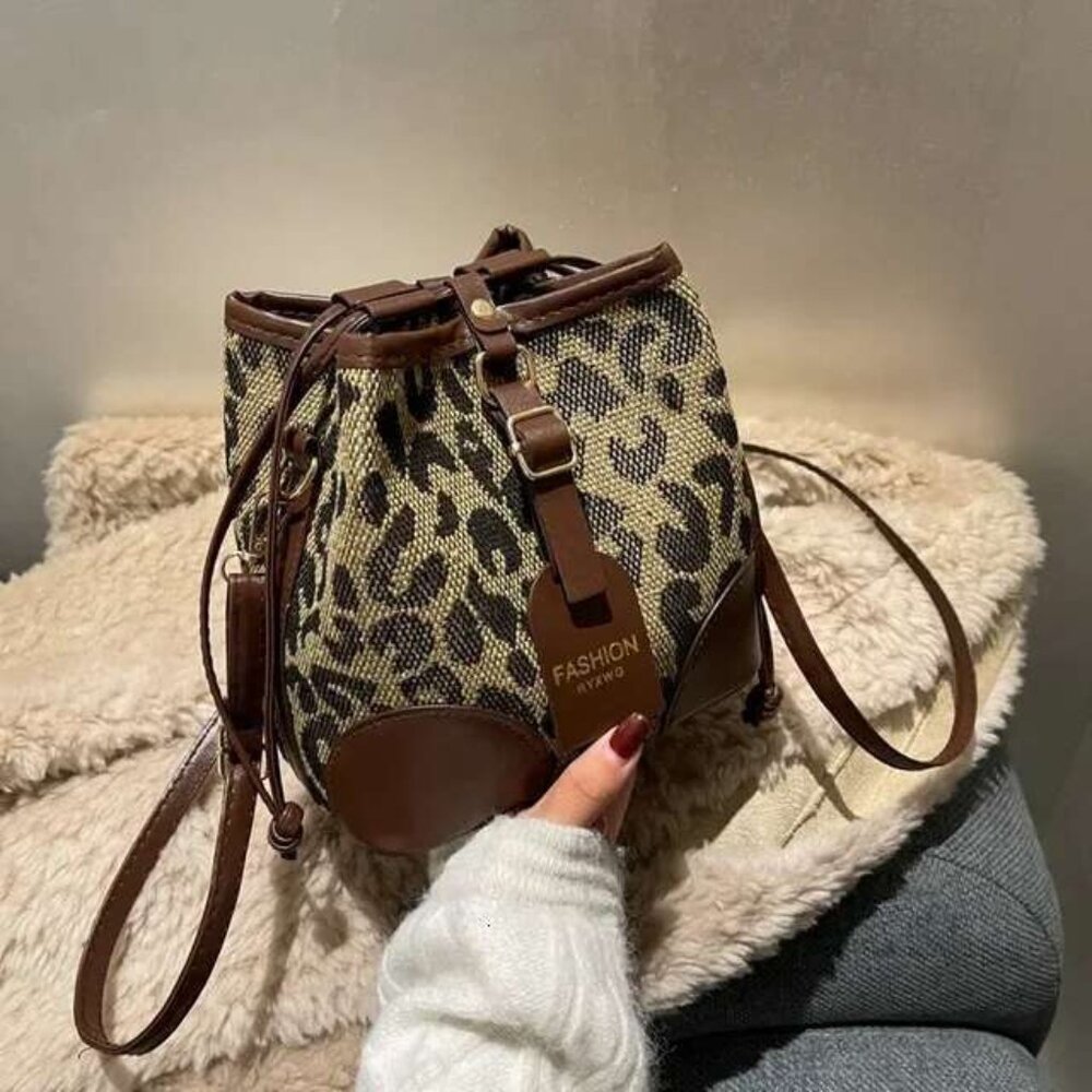 Animal print crossbody